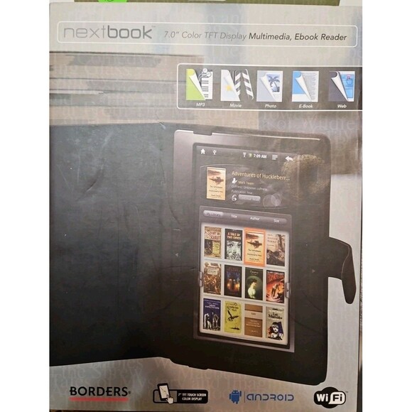 Nextbook Next2 2GB, Multimedia Wi-Fi 7" Black NEW - Picture 1 of 9